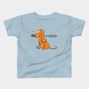 I'm Ear-resistable Pooch Kids T-Shirt
